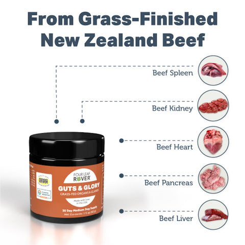Guts & Glory Grass-Fed Organs for Dogs