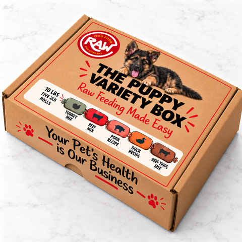 The Puppy Variety Raw Box