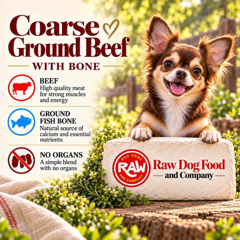 Coarse Ground Beef with Bone