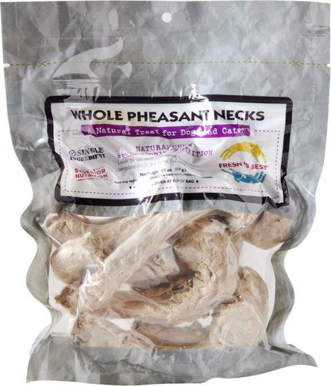 Freeze Dried Whole Pheasant Necks (3.5)