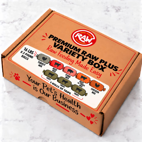Premium Raw + Tripe Variety Box