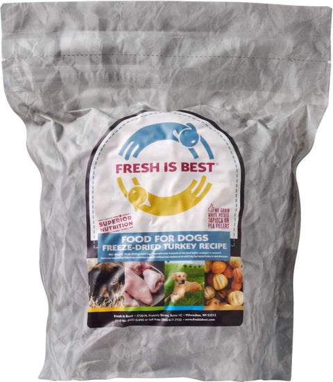 Freeze Dried Turkey Dog Food (16 oz)