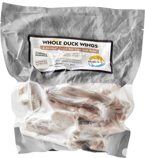 Freeze Dried Whole Duck Wings (3.5 oz)