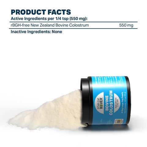 BOVINE COLOSTRUM - For Itchy Dogs