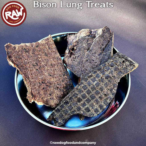 Pure Bison Lung Treats (5 oz)