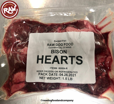 Bison Heart Chunks