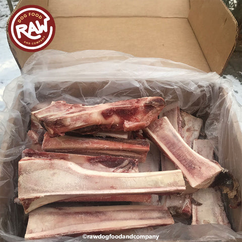 Bison Split Marrow Dog Bones (5 lb package)