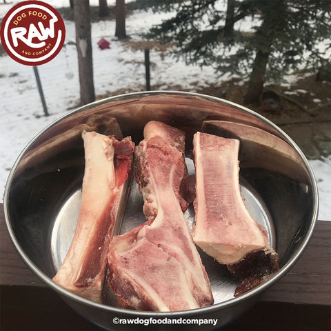 Bison Split Marrow Dog Bones (5 lb package)
