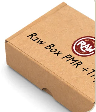 A Raw Dog Food & Co shipping box