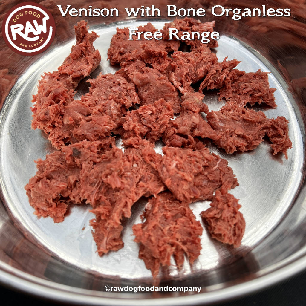 Venison with Bone Organless - Free Range